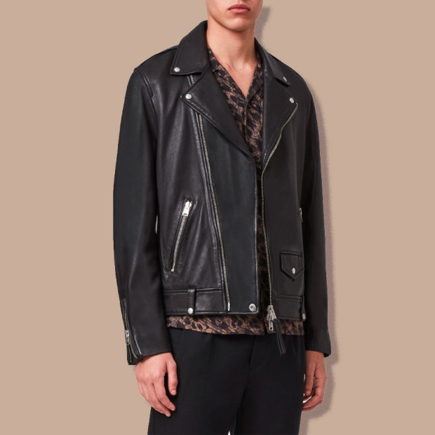 I'm a Men's Style Editor — These Are the Trends and Necessities to Shop During Nordstrom's Once-a-Year Sale 131 allsaints leather biker anniversary