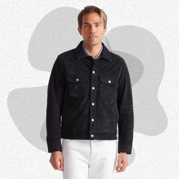 The 15 Best Leather Jackets for Men That Provide Instant Coolness 69 quince italian suede trucker jacket
