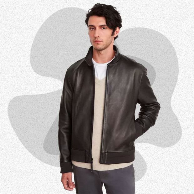 The 15 Best Leather Jackets for Men That Provide Instant Coolness 63 vince leather harrington bomber jacket