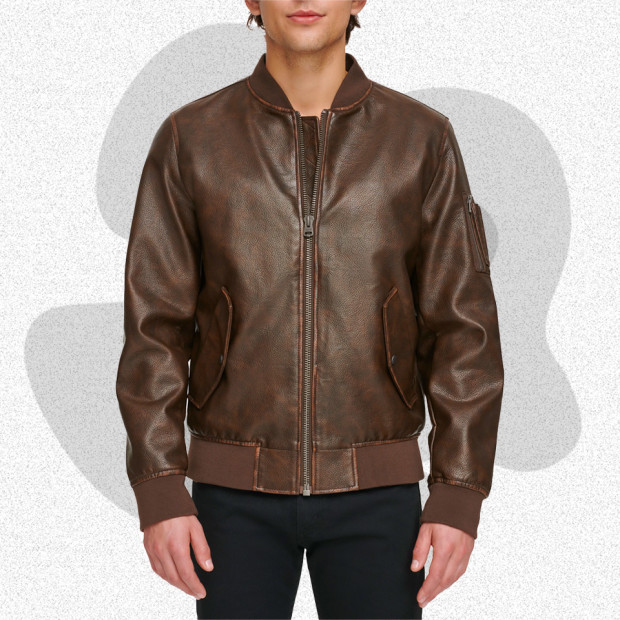 The 15 Best Leather Jackets for Men That Provide Instant Coolness 87 levis varsity faux leather jacket