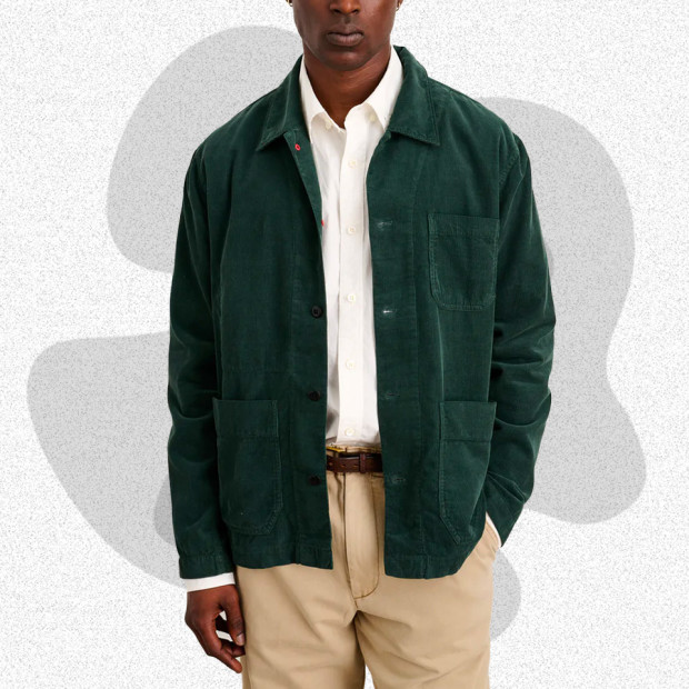 The 13 Perfect Fall Jackets That Weigh down the Maximum Trendy Season 71 alex mill work jacket in fine wale corduroy