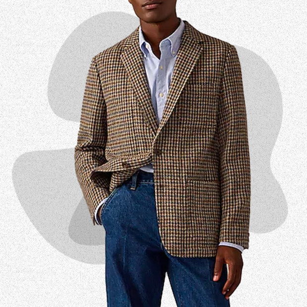 The 13 Perfect Fall Jackets That Weigh down the Maximum Trendy Season 73 jcrew wallace and barnes blazer scottish wool