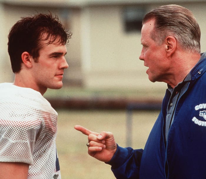 James Van Der Beek And John Voight in 