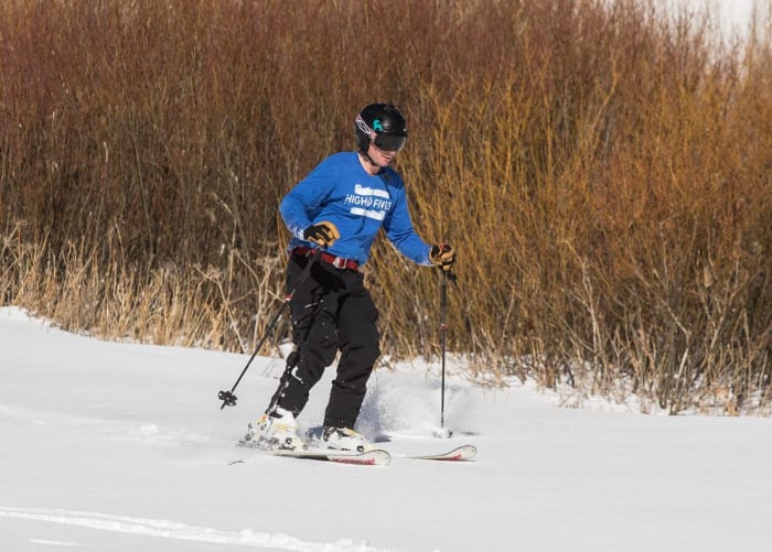 From paralyzed to skiing in one year Ski photographer Jim Harris