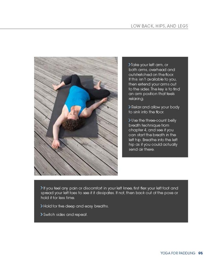 Yoga for Paddlers Windshield Wiper Pose Men's Journal