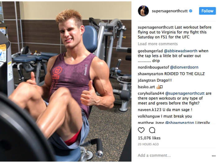 Sage Northcutt Wants Creed 2 Role as Ivan Dragos Son, Here's Photos of