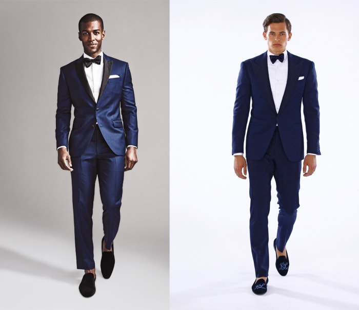 How to pull off a blue tuxedo—and save thousands - Men's Journal