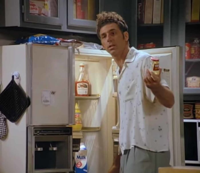 Supercut of Seinfelds Kramer Raid Fridge Men's Journal