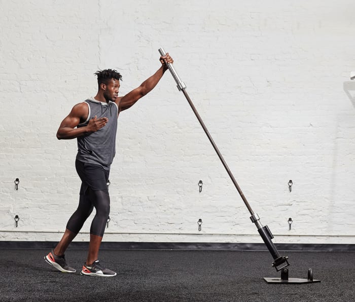 How to Use a Landmine to Raise the Bar on Your Strength Workouts Men