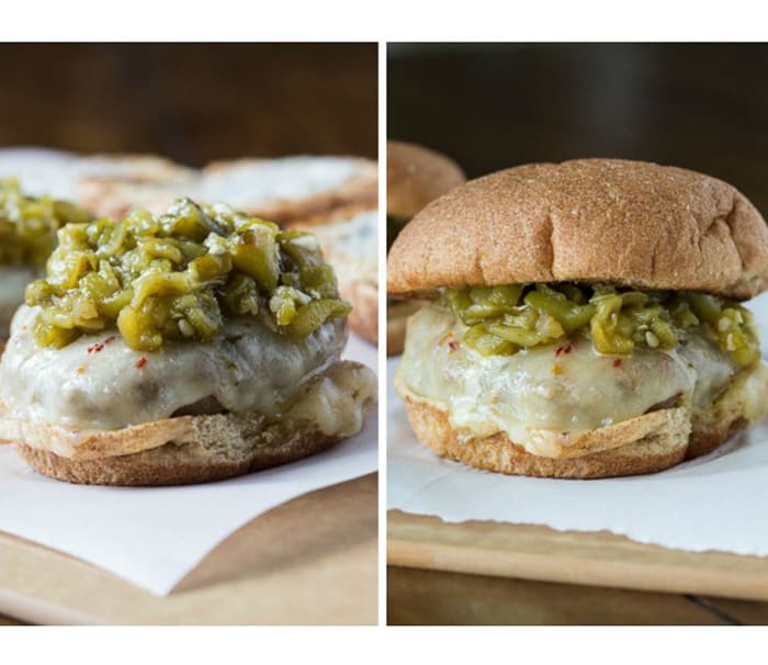 Recipe How to Make a Hatch Chile Chicken Burger Men's Journal