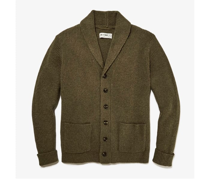 Enjoy A Cozy Day In While Wearing The Dockside Shawl Cardigan - Men's ...