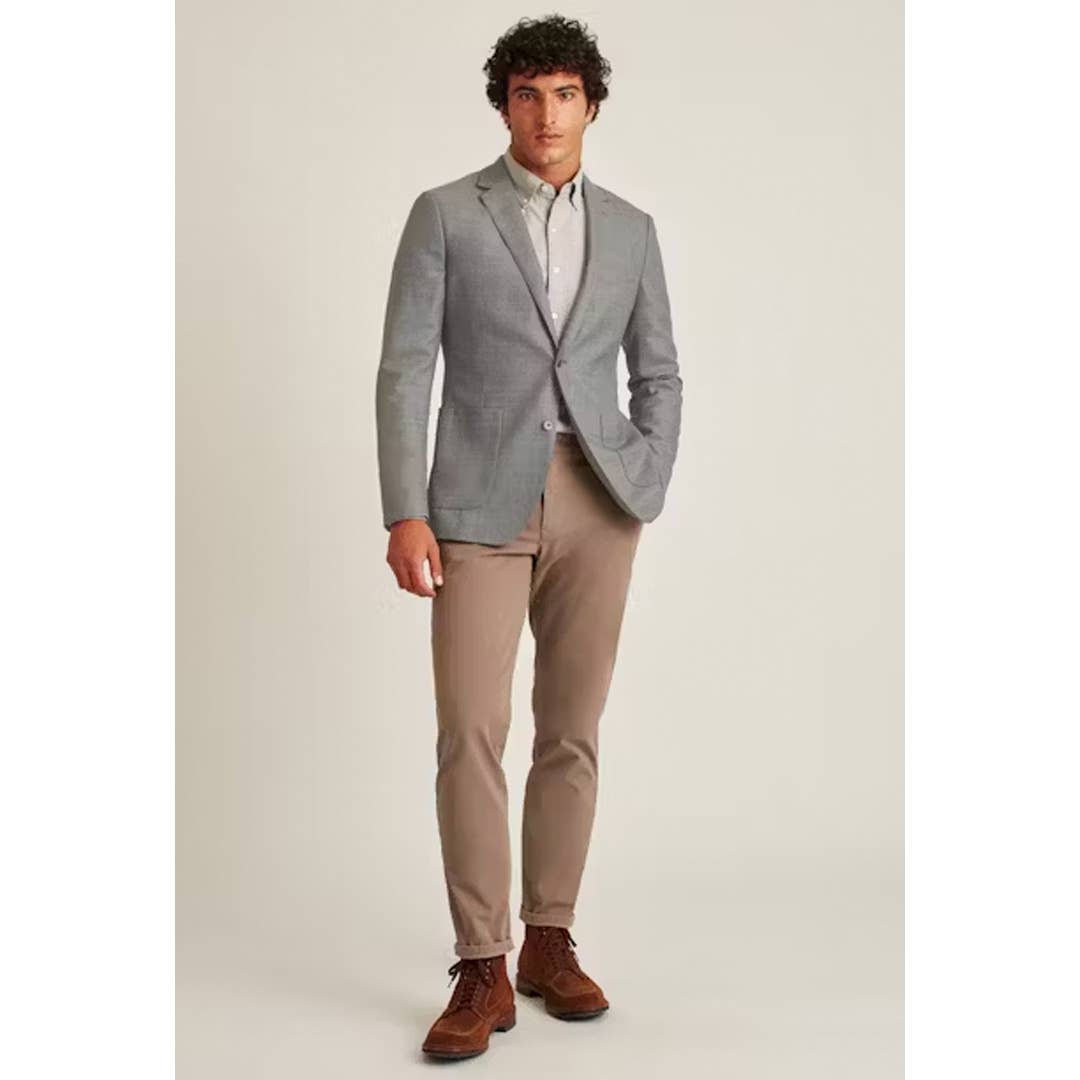The Bonobos Jetsetter Unconstructed Italian Wool Blazer in Grey is on sale right now at Bonobos