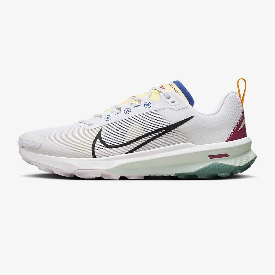 The Nike Kiger 9 in White/Court Blue/Cedar/Black is on sale right now at Nike