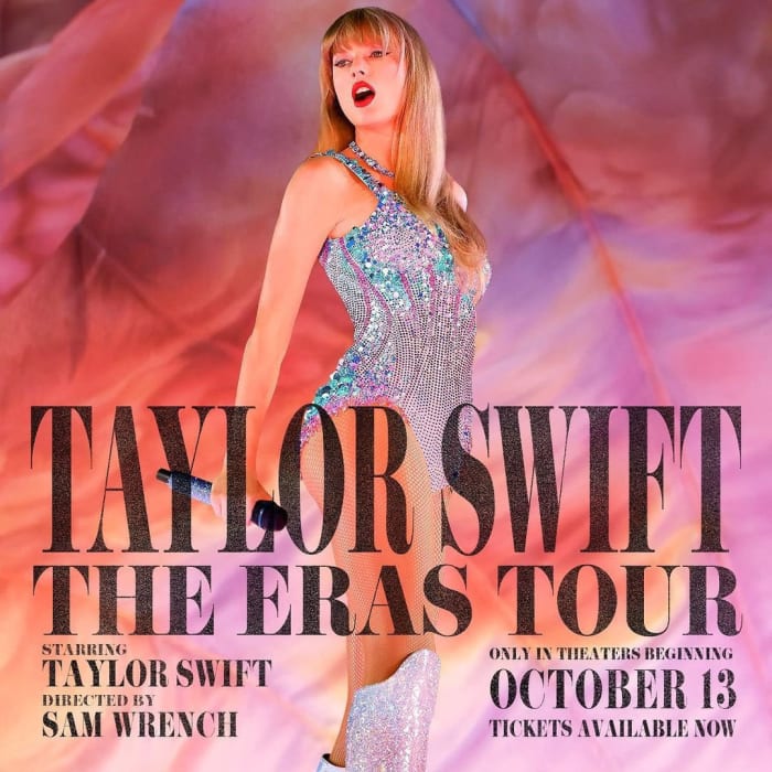 taylor swift eras tour fearless poster