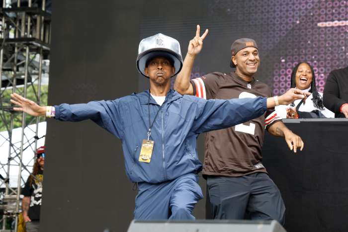 Gillie Da Kid performs during Roots Picnic 2025.