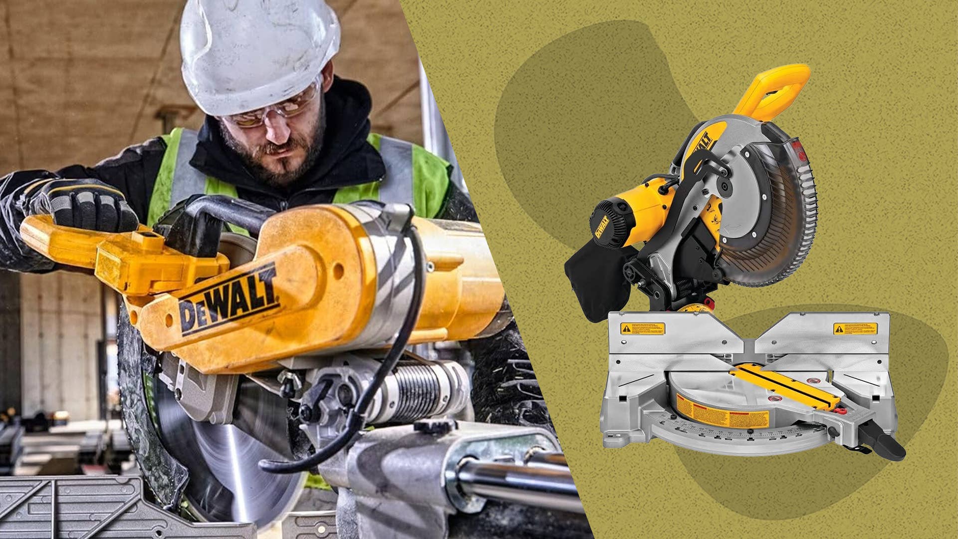 DeWalt’s 12-inch Double Bevel Compound Miter Saw Is $120 Off