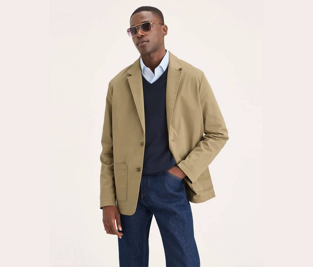 Best Travel Gifts for Men Dockers Regular Fit Sport Jacket