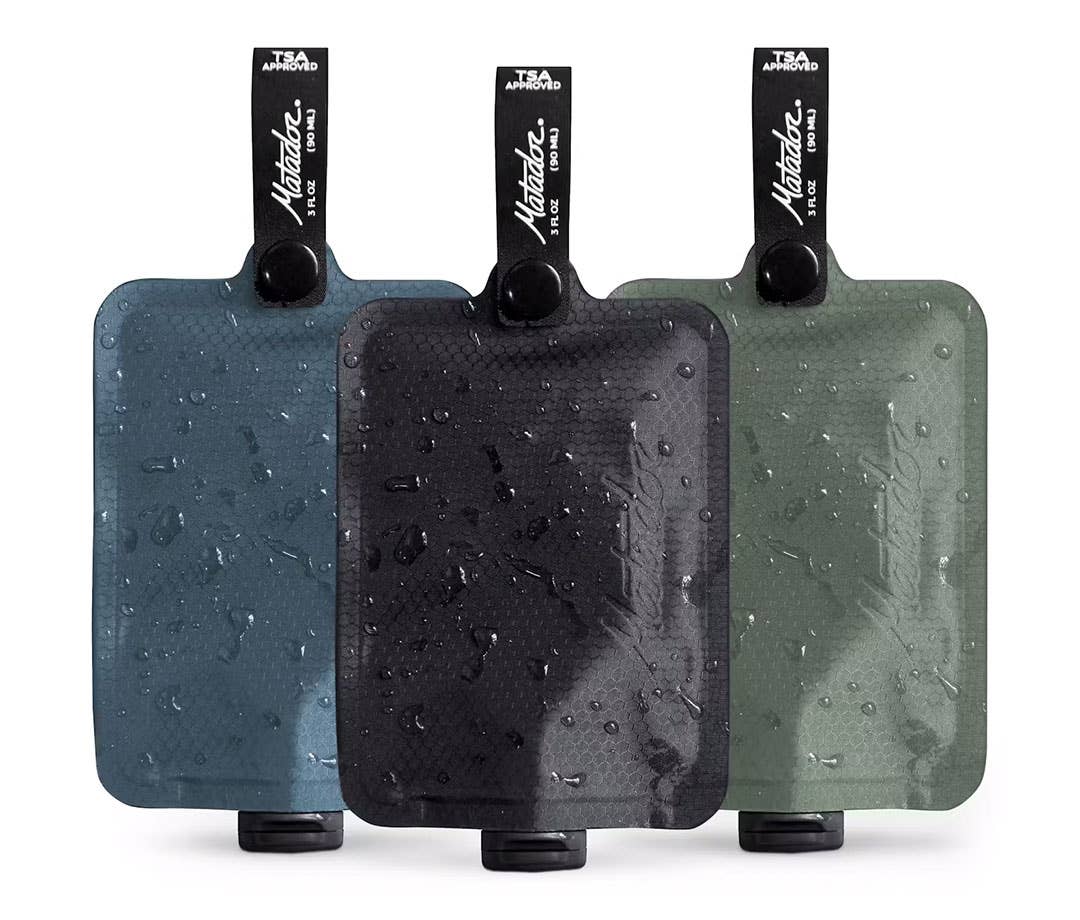 Travel Gifts for Men Matador Flatpak Travel Toiletry Bottle