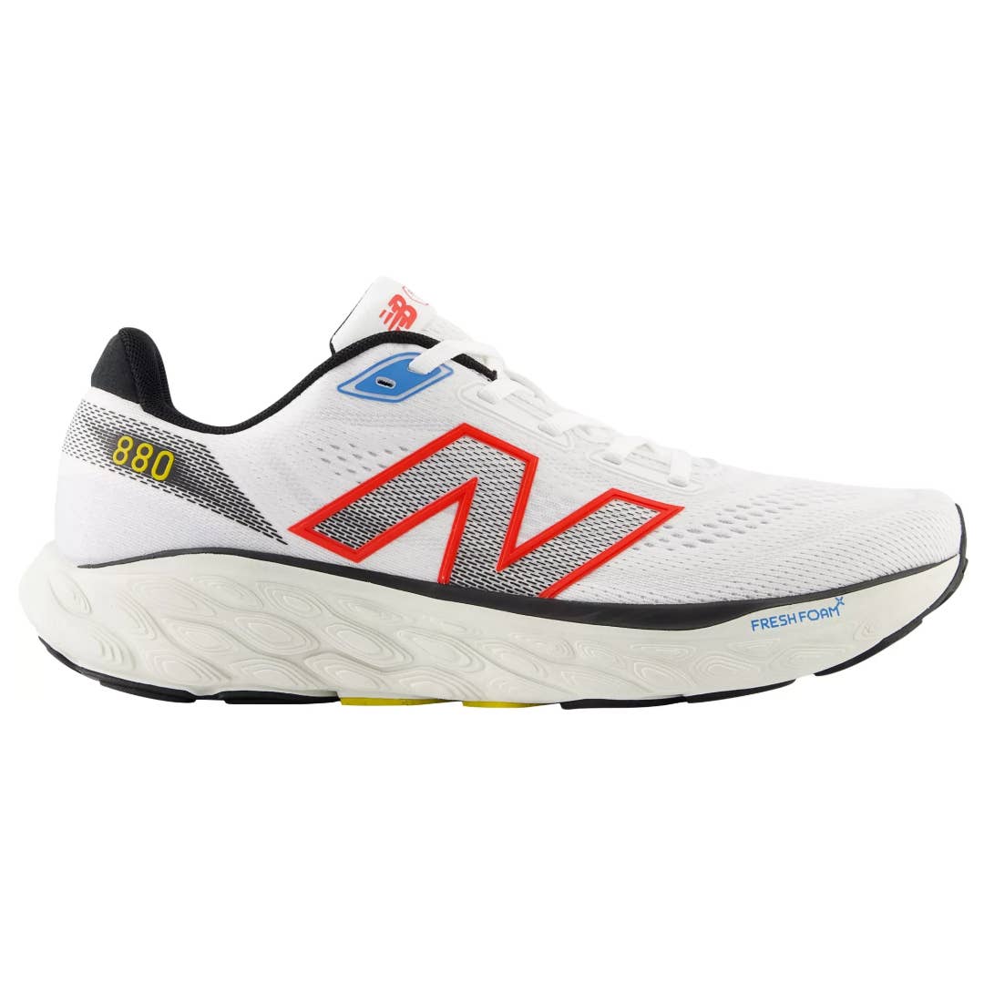 the New Balance fresh foam x 880v14 running shoes, seen here in White, is now on sale at Dick's Sporting Goods