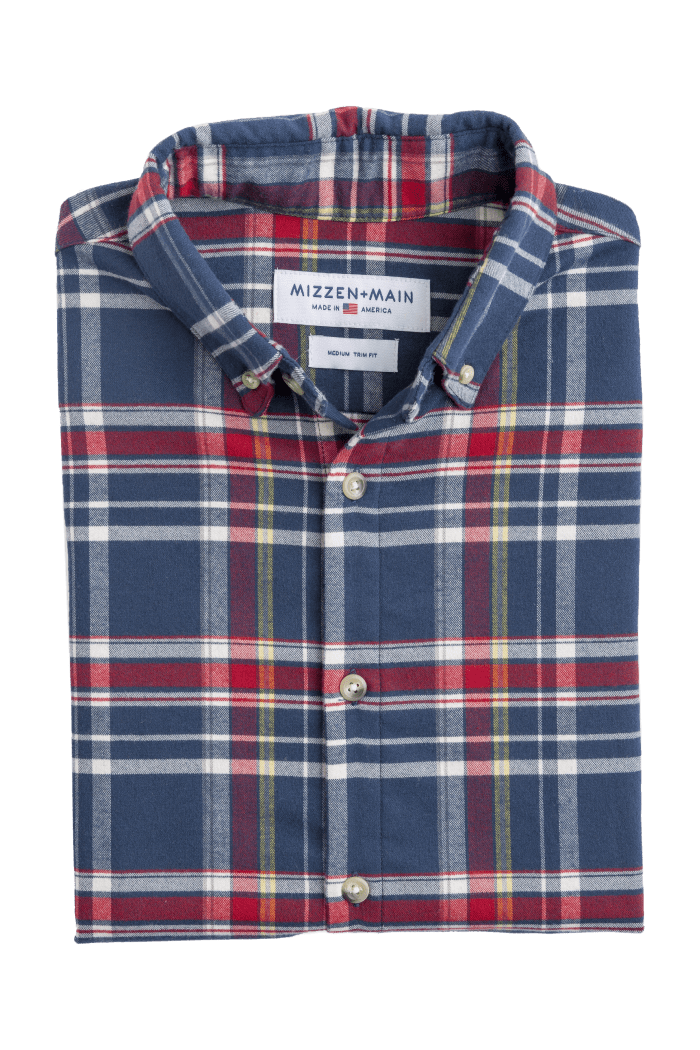 Mizzen and Main Launches Flannel Shirt Collection - Men's Journal