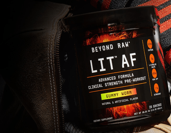 Bulk Up During Your Workout With Beyond Raw Lit AF Pre Workout From GNC