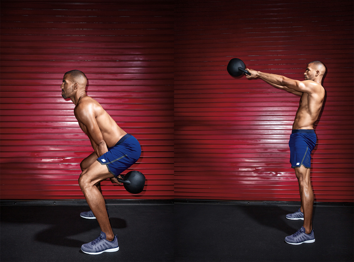 Kettlebell swing and deadlift workout cheap