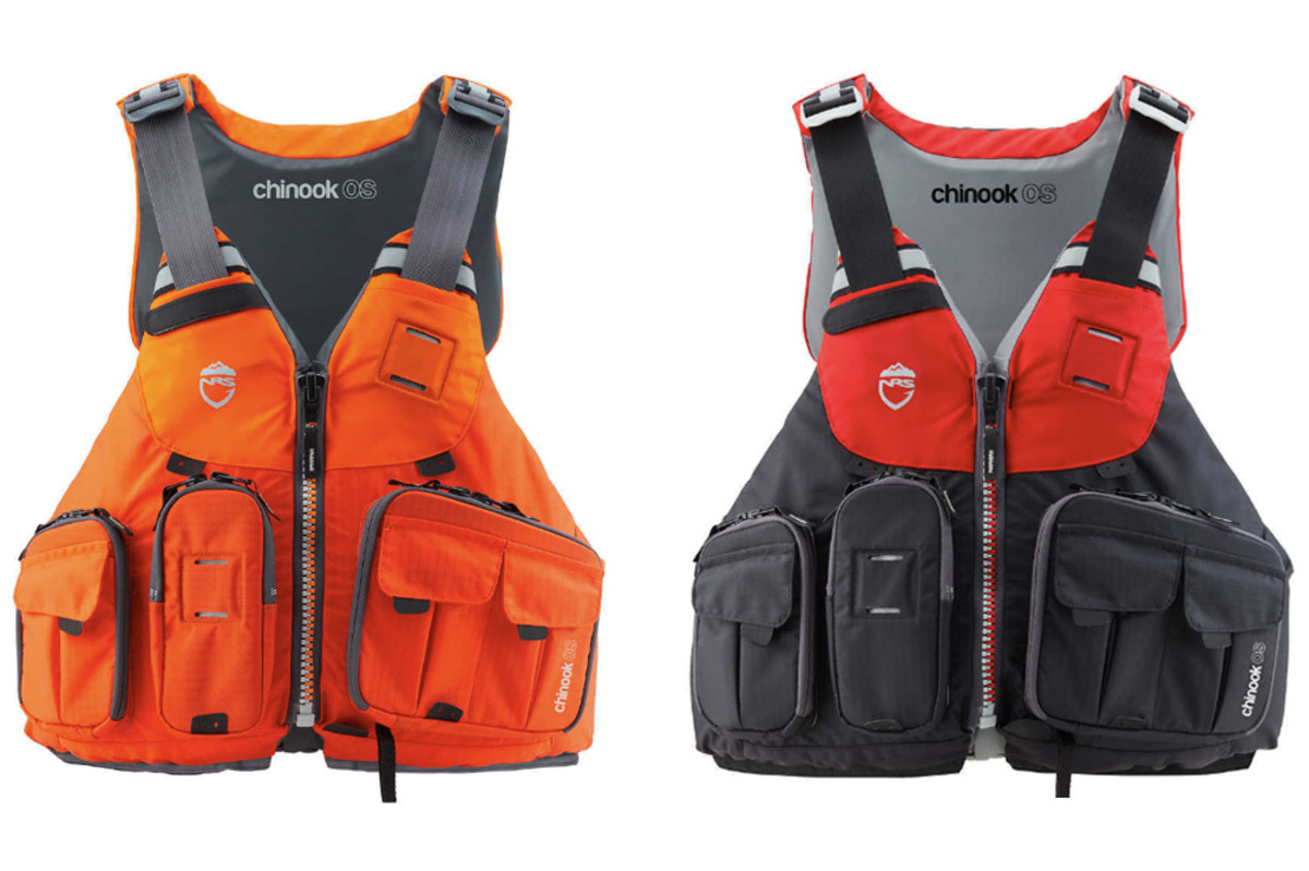 Kayak Fish: NRS Chinook OS: New Utility on a Classic PFD - Men's