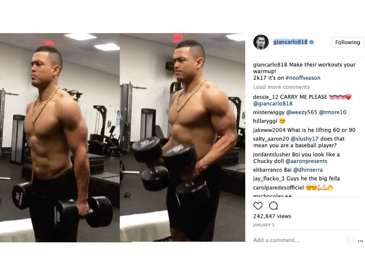 giancarlo stanton arms