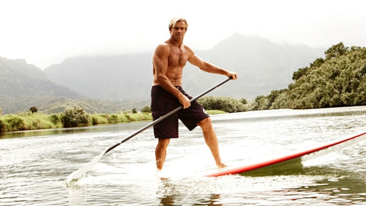Laird Hamilton on Health Benefits of Paddleboarding Men s Journal