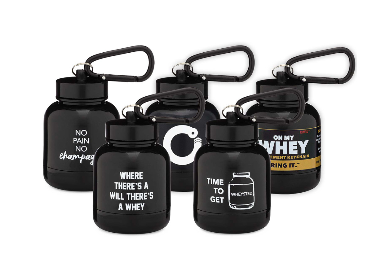 OnMyWhey: The World's Best Fitness Keychain