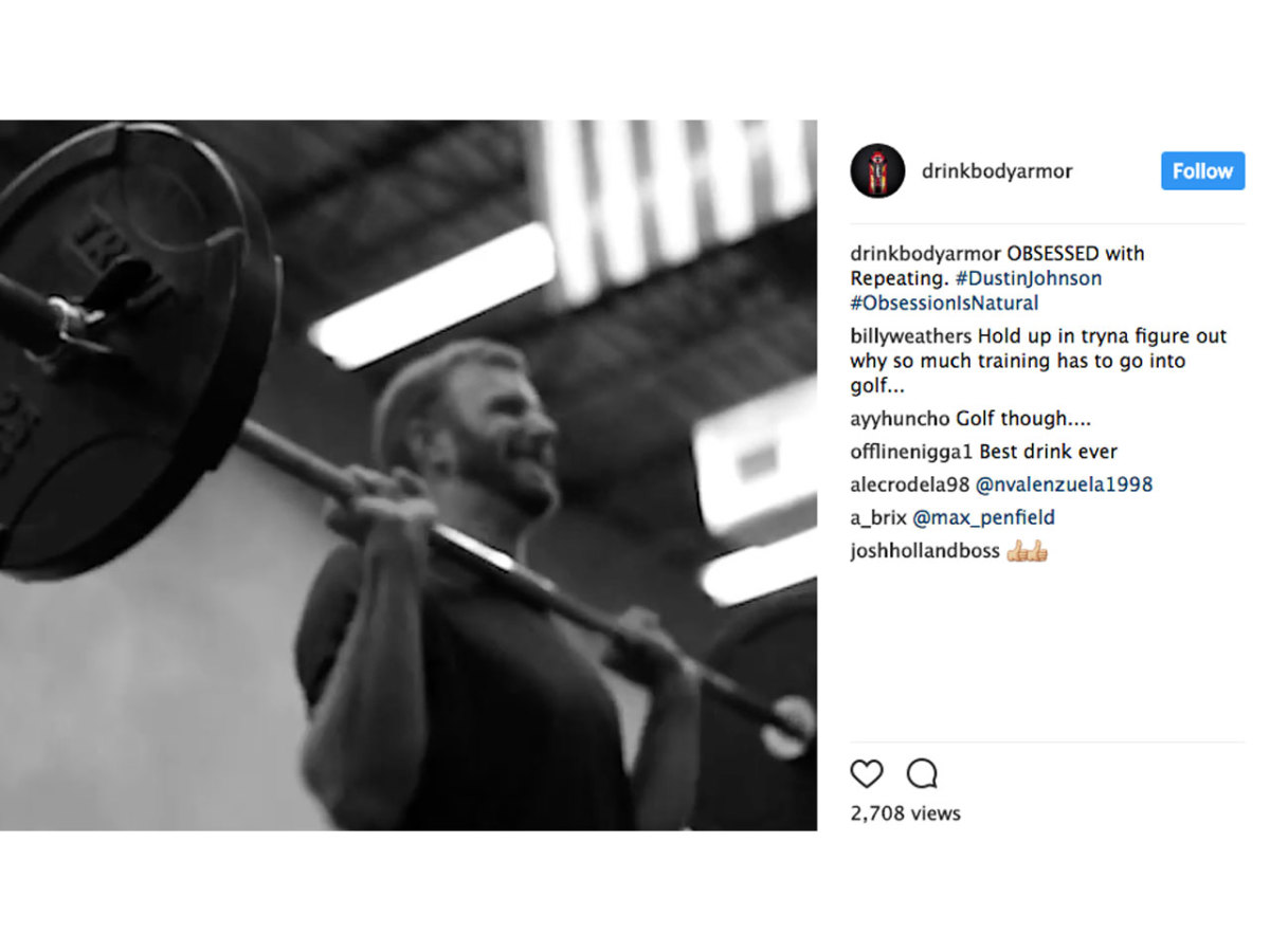 Dustin johnson top gym workout