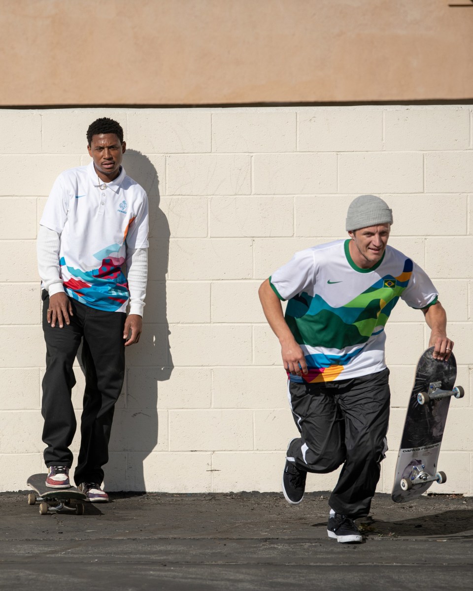 olympic skateboarding jerseys