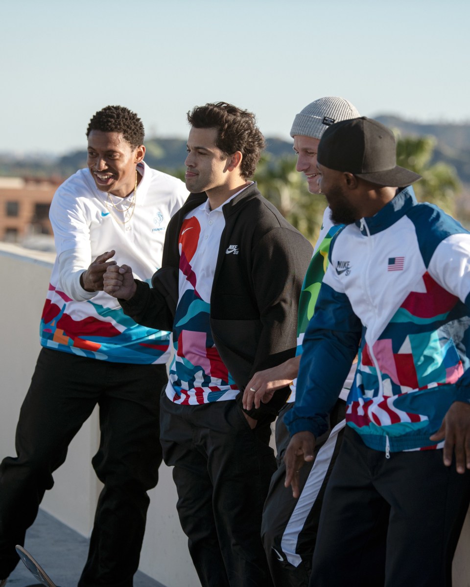 olympic skateboarding jerseys