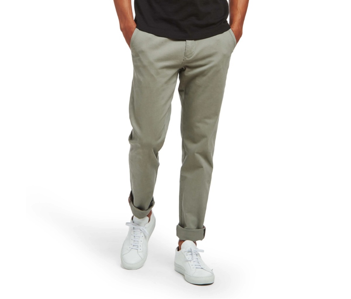 Wrangler® Men's Khaki Flat Front Riata Casual Pants