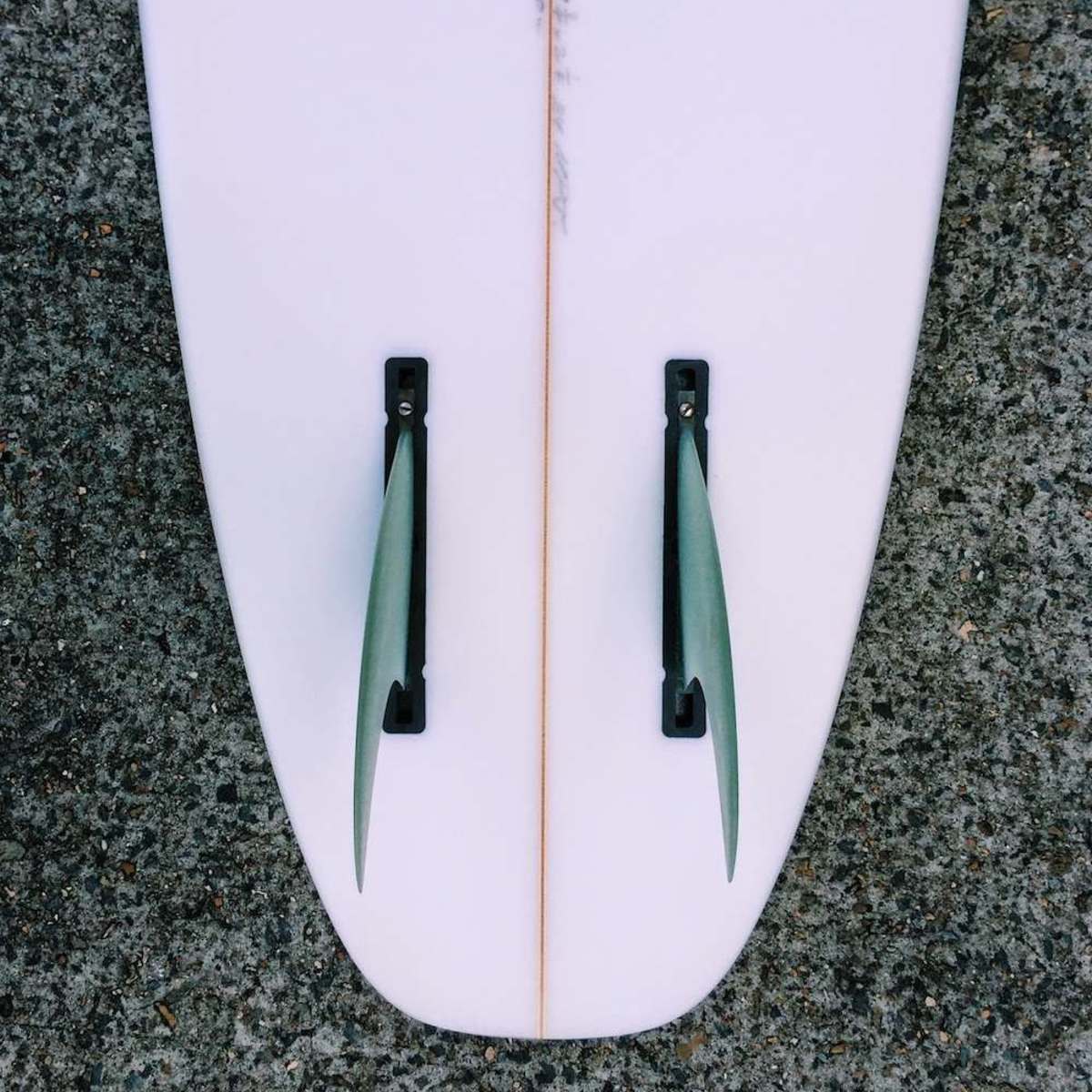 Inspired new design revolutionizes the twin fin surfboard Men s