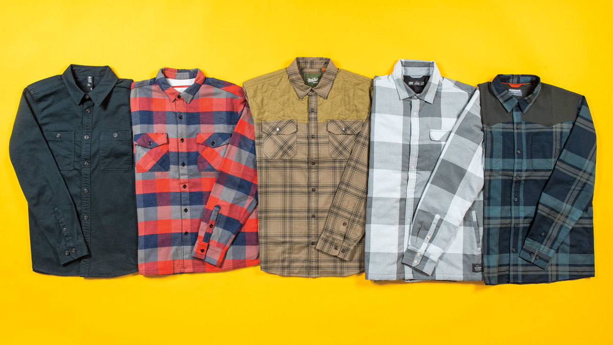 Tough, Warm Technical Flannels That Don't Sacrifice Style Men's