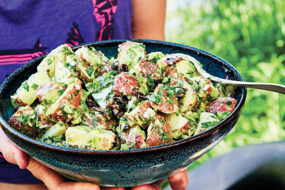 Recipe How to Make Lemon and Parsley Potato Salad Men's Journal