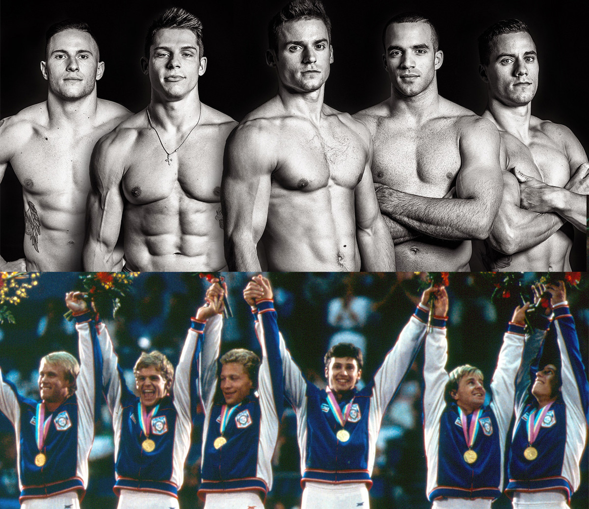 how much do male gymnasts weigh