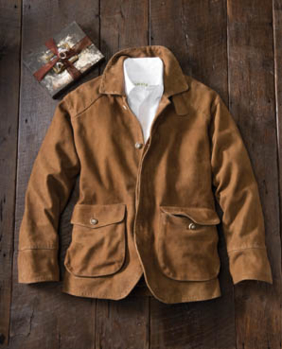 Leather clearance barn jacket