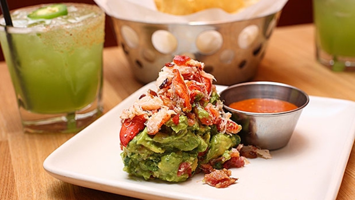 Peas How to Make Lobster Guacamole Men's Journal