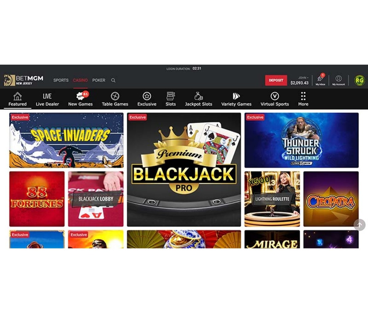 neue Live-Casinospiele