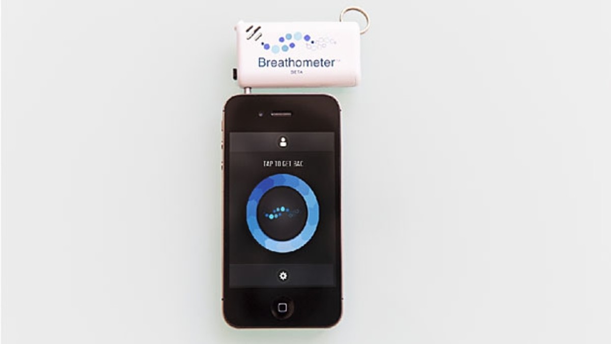Breathalyzer for smartphones Breathometer review Men's Journal