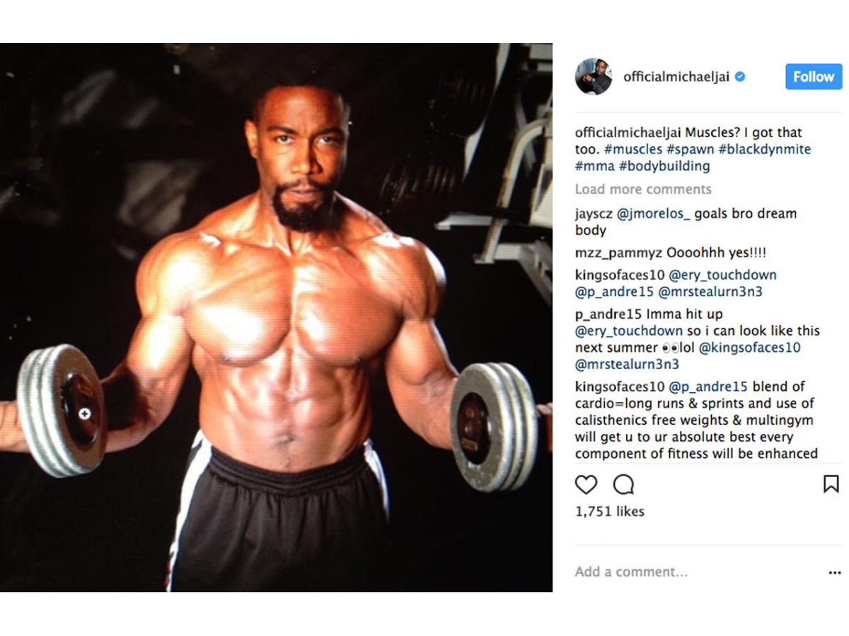 Actor Michael Jai White’s Most Shredded Instagram Workouts and Moments
