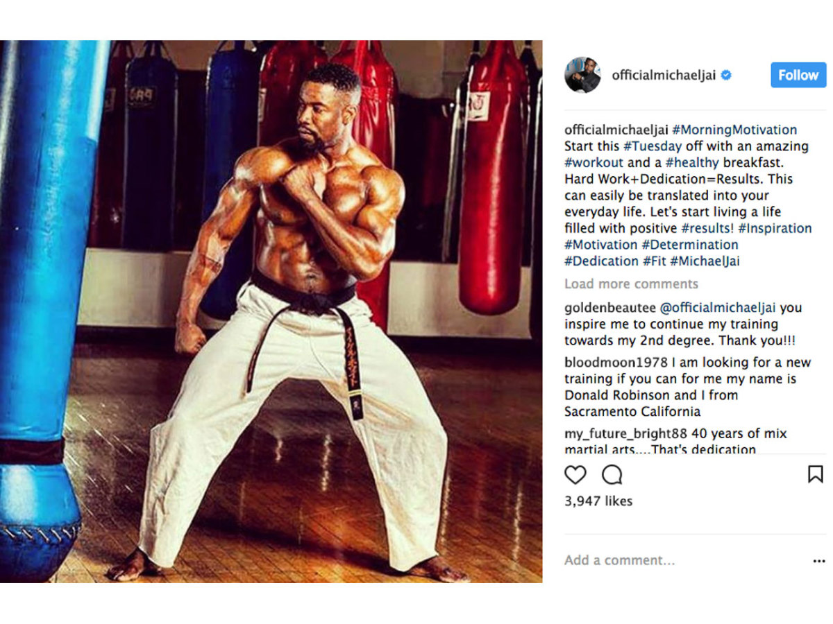 Actor Michael Jai White’s Most Shredded Instagram Workouts and Moments