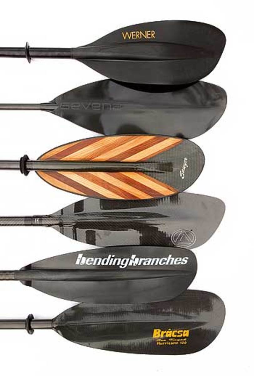 Sea Kayak Paddle Review 2008Blades of GloryVariable Lengths and