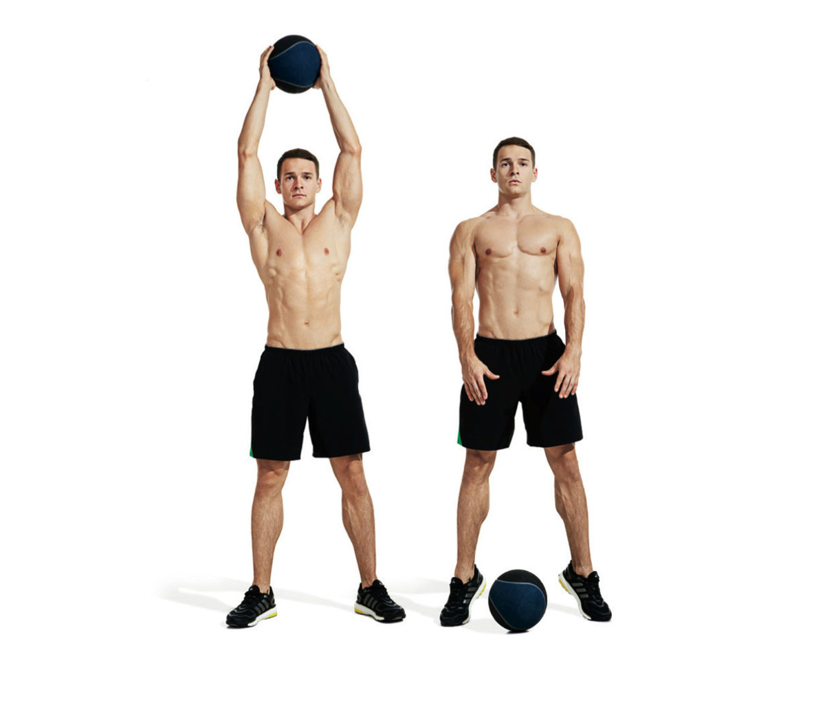Medicine Ball Ab Workout: Russian Twist, Plank, Crunch, and More