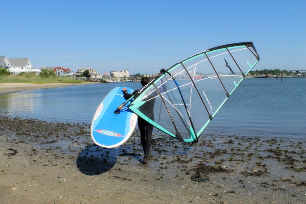Setting up a windsurf board is easier than you think Men's Journal