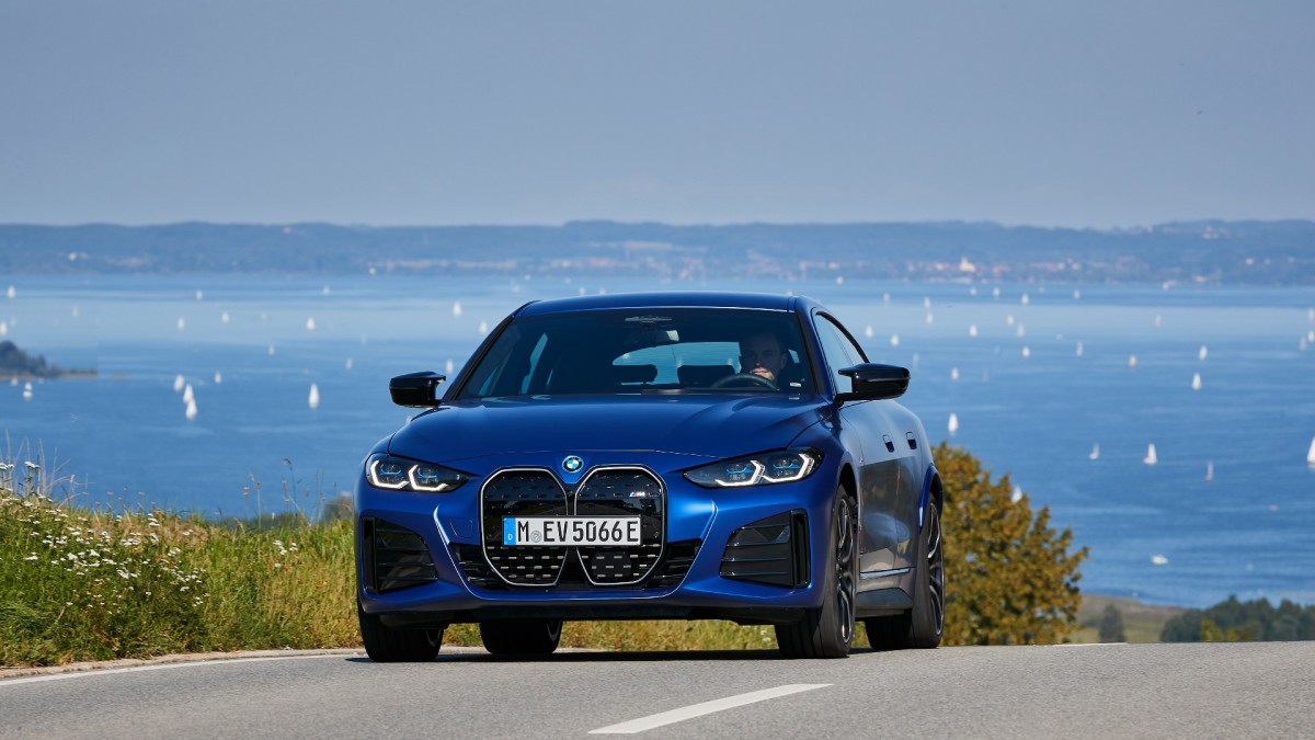 First Drive: BMW i4 M50 All-Electric Sedan | Men’s Journal - Men's Journal