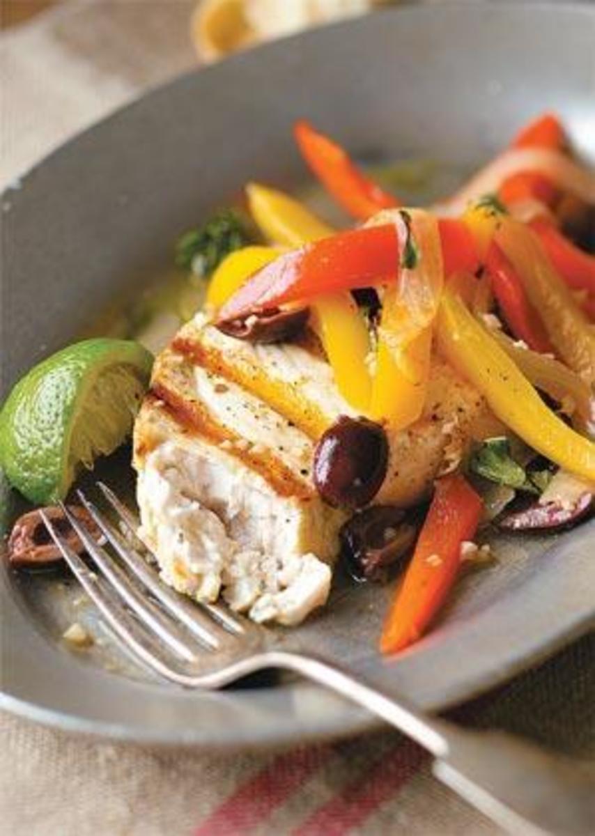 Swordfish With Peppers Men's Journal