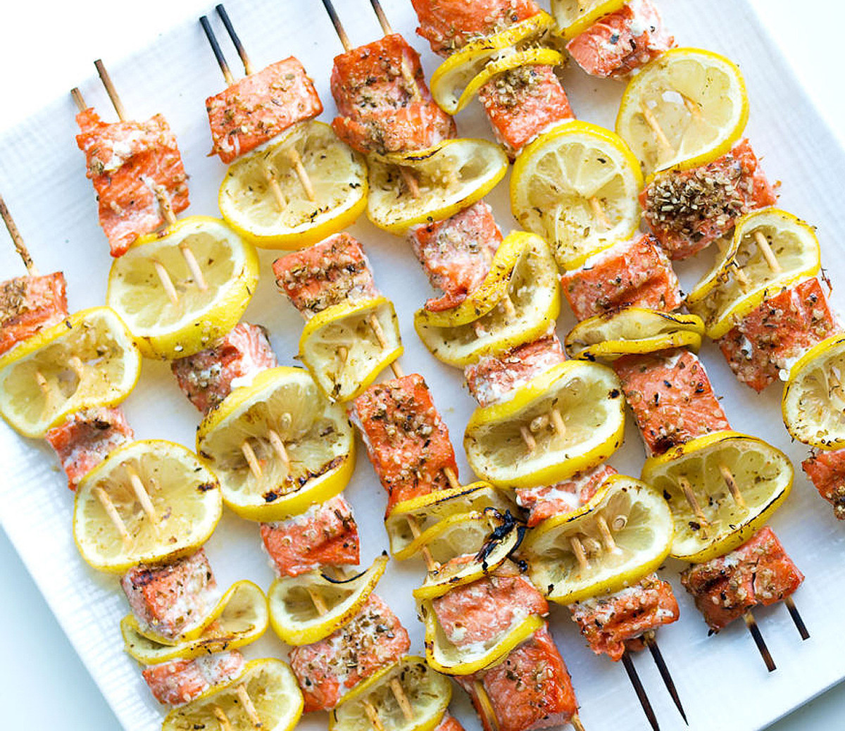 Salmon kabobs cheap